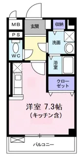 アストル領家【2階】の間取り