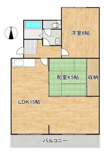 エル・コンフォール【3階】の間取り