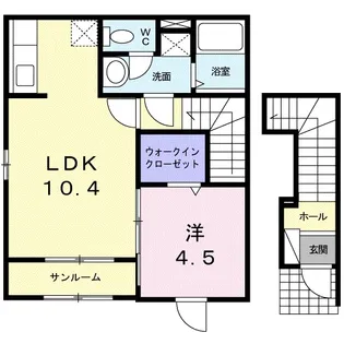 アルバ【2階】の間取り