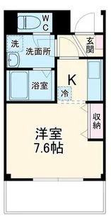 ラヴィール【4階】の間取り