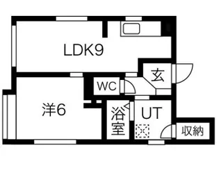 フォルターナ雑司が谷【4階】の間取り