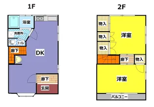 サクラハイツ5号【1階】の間取り