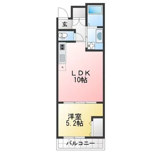 Freedom M【3階】の間取り