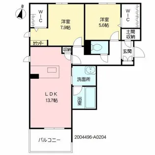 Shamaison Great【2階】の間取り