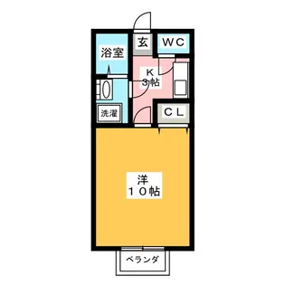 グランシャリオ【2階】の間取り