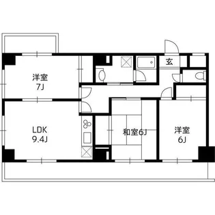 ロマーナ壱番館【2階】の間取り