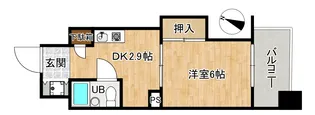 ダイアパレス宝町【4階】の間取り