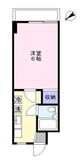 パルコ駅西【2階】の間取り