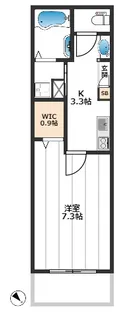 メゾン エスポワール【1階】の間取り