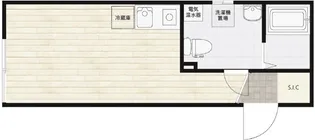COCOFLAT蒲田【4階】の間取り