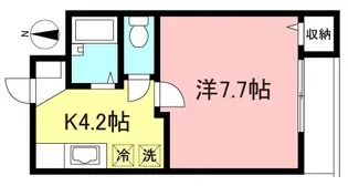 コート南烏山【1階】の間取り
