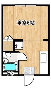 プルミエ駒沢B【2階】の間取り