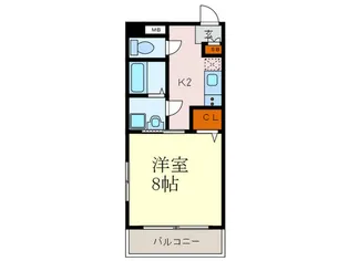 シエル城南I【1階】の間取り