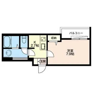 MGAハウス【3階】の間取り