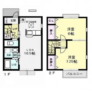 ドミール IIの間取り