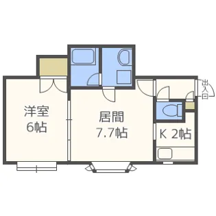 フォーサイト・ロイヤル【3階】の間取り