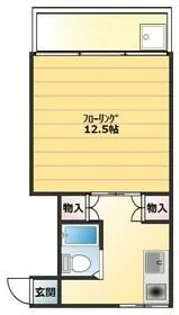 サイワイハイム【2階】の間取り