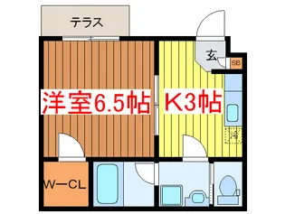 White GooseV【1階】の間取り