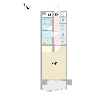 ステラコートふじみ野【1階】の間取り