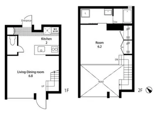 Residence lilas【1階】の間取り