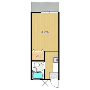 AbundantNAKAII【1階】の間取り