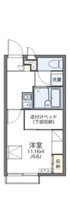 レオパレスエクセレンス【2階】の間取り