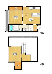 SQUARES【3階】の間取り