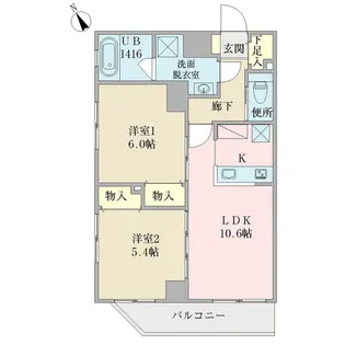 ALIVIO【7階】の間取り