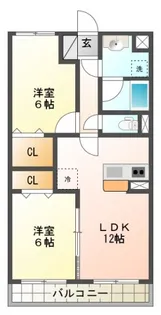 PreciousIII【1階】の間取り