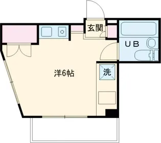 柳屋ビル【4階】の間取り
