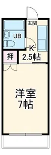 スカイメゾン東船橋【1階】の間取り