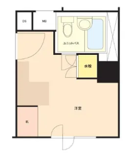 ロータリー大和【8階】の間取り