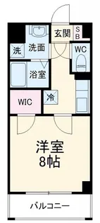 ルミエール岸町【2階】の間取り