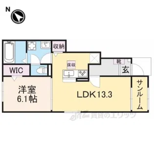 プロローグ新旭【1階】の間取り