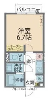 カインドネス橋本East【3階】の間取り