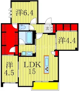 ミラストE【2階】の間取り