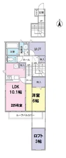 Villa Itsuki【2階】の間取り