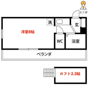リベルテ(リベルテ)【2階】の間取り