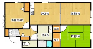ファミール北内【2階】の間取り
