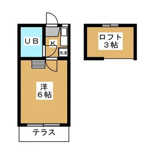 インスパイアート2【1階】の間取り
