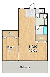 マンション忠岡【3階】の間取り