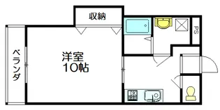 グレートMマンション【2階】の間取り