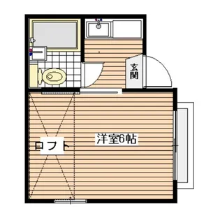 West heights ウエストハイツ【2階】の間取り