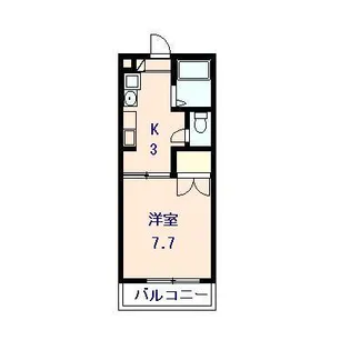 ミルフォード定森【1階】の間取り