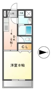 サンハイツイトウ C棟【1階】の間取り