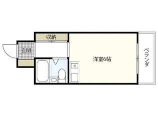 ライオンズマンション空港通り【7階】の間取り