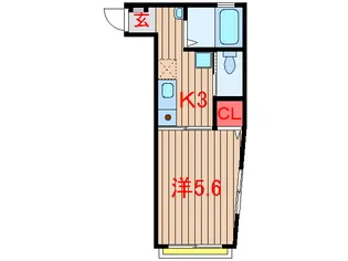 松ヶ丘ハイツ【2階】の間取り