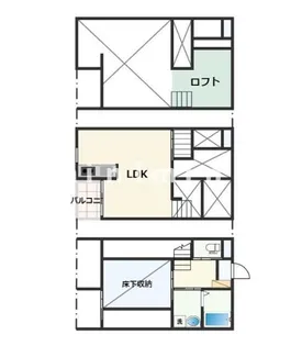 熊本県熊本市西区野中3【アパート】の間取り