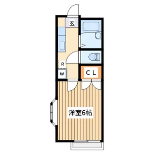 神奈川県相模原市南区旭町【アパート】の間取り