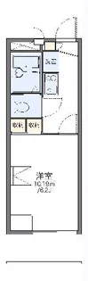 レオパレス新瑞【1階】の間取り
